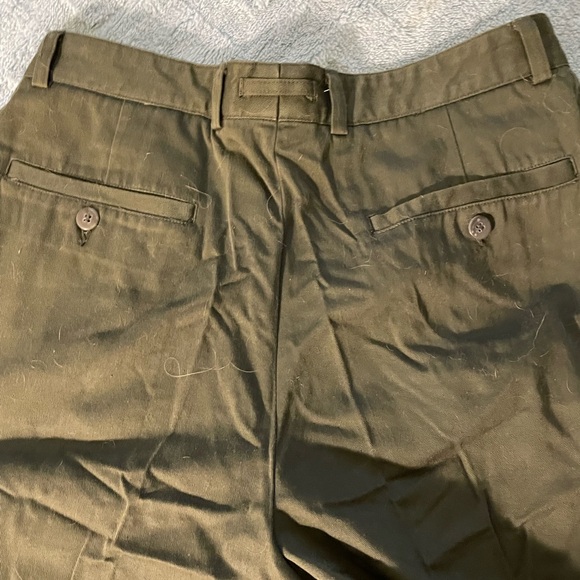 Claiborne Olive Green Wide-Leg Pants Size 32L - Picture 7 of 9